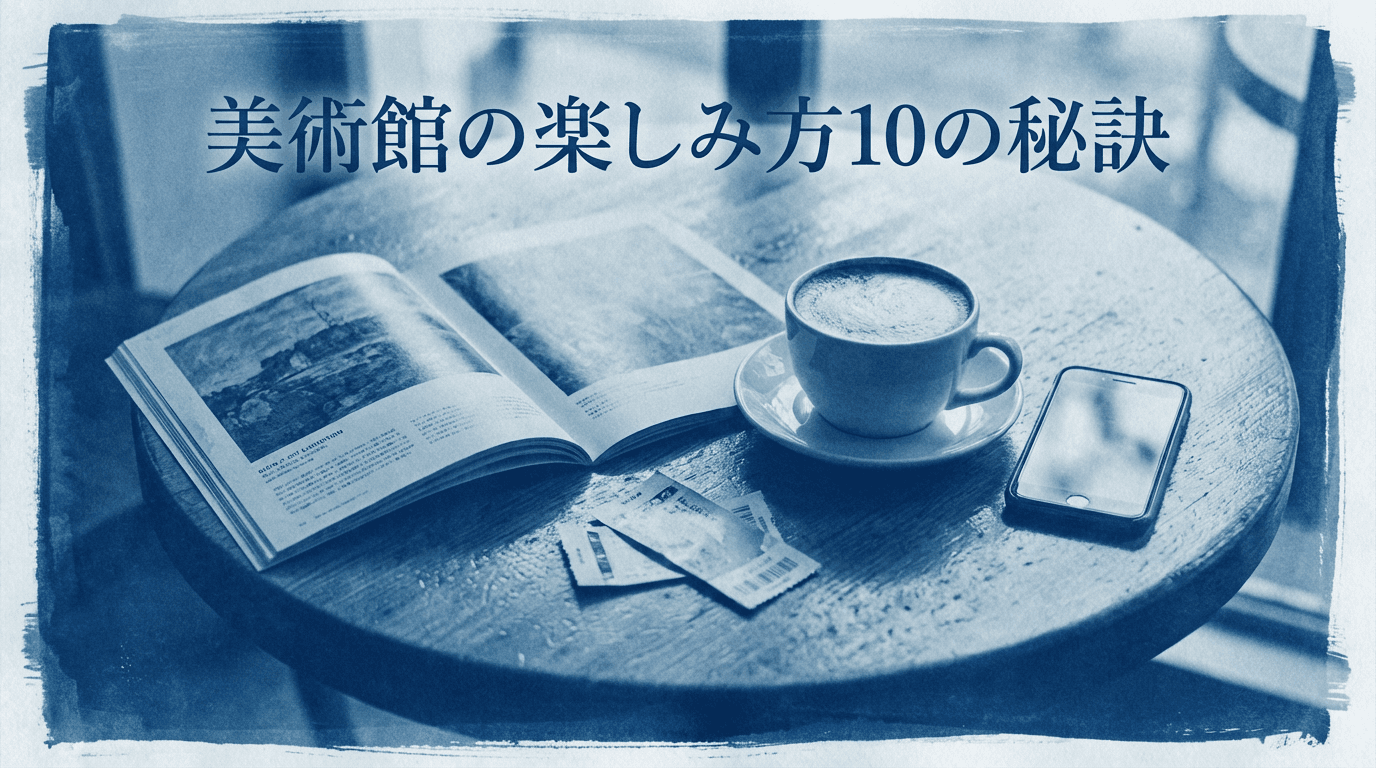 美術館の楽しみ方10の秘訣｜初心者でも実践できる楽しい鑑賞テクニックと賢い回り方完全ガイド
