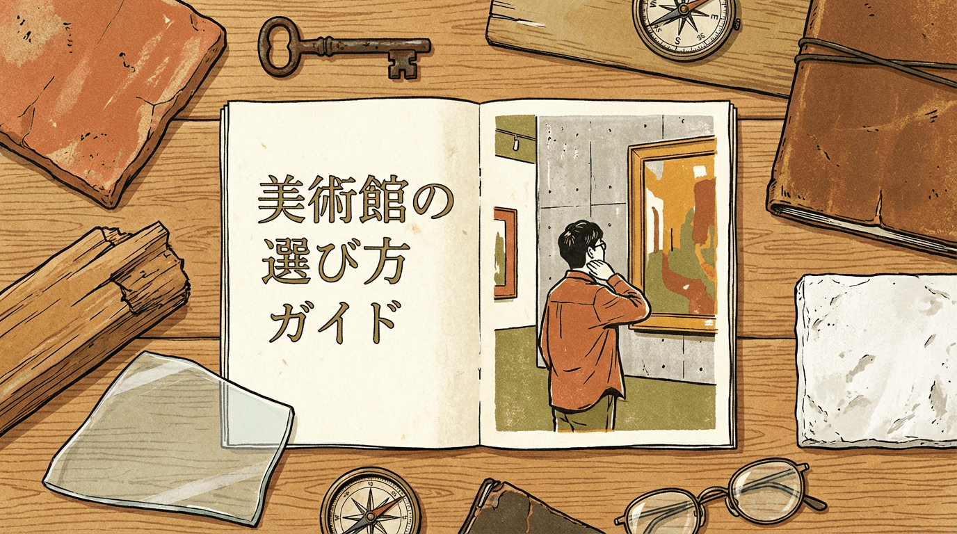 美術館の選び方ガイド｜「行ってよかった」と言える美術館を見つける5つの基準