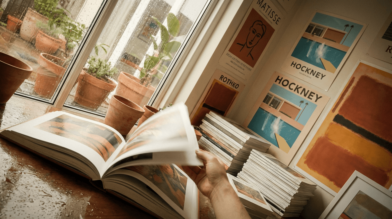 美術館ポスターをインテリアに！飾り方のコツとおしゃれなフレーム選びの完全ガイド