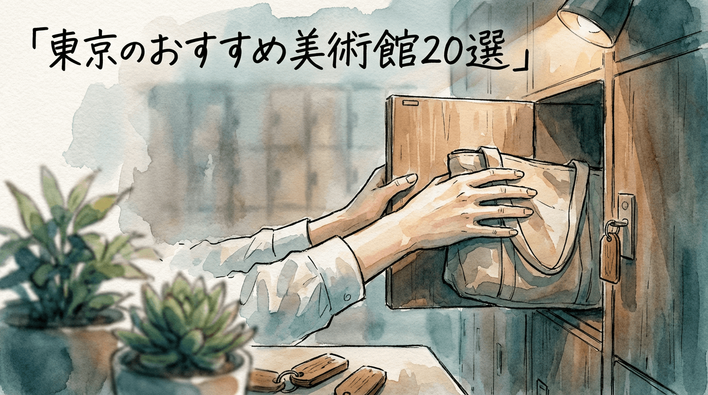 東京のおすすめ美術館20選｜目的別に選べる初心者からアート好きまで満足の完全ガイド