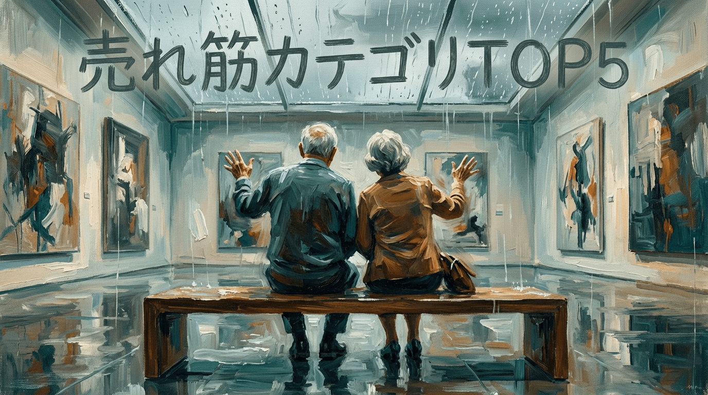 売れ筋カテゴリTOP5のイメージ画像