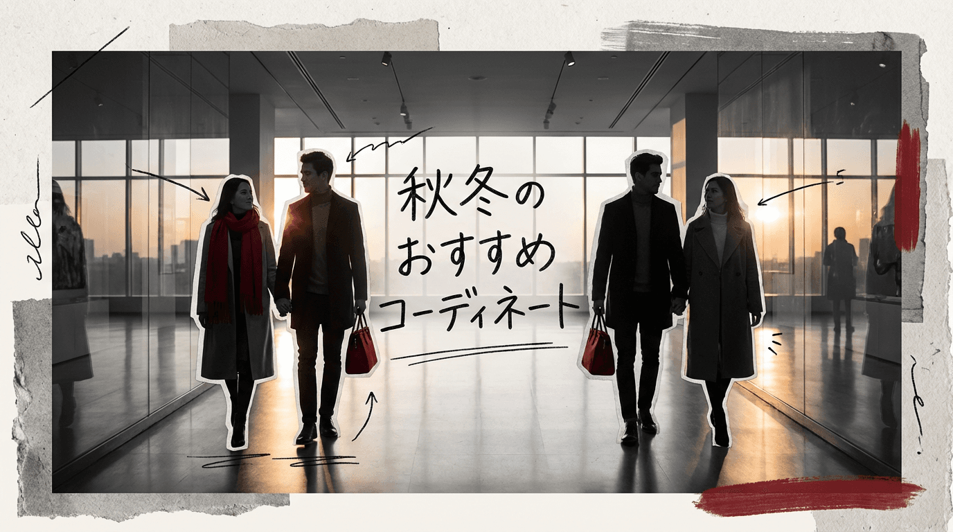 秋冬のおすすめコーディネートのイメージ画像