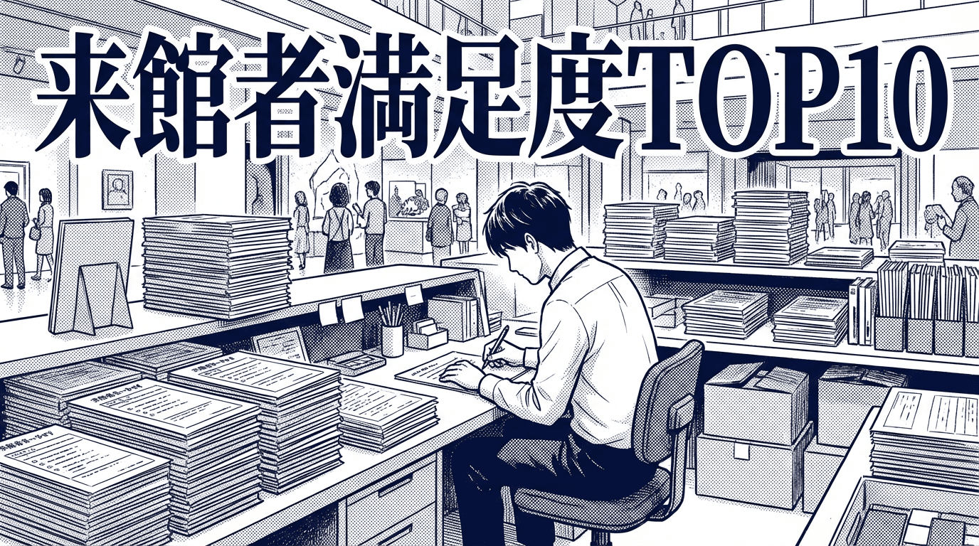 来館者満足度TOP10のイメージ画像