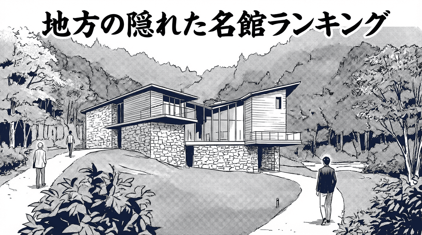 地方の隠れた名館ランキングのイメージ画像